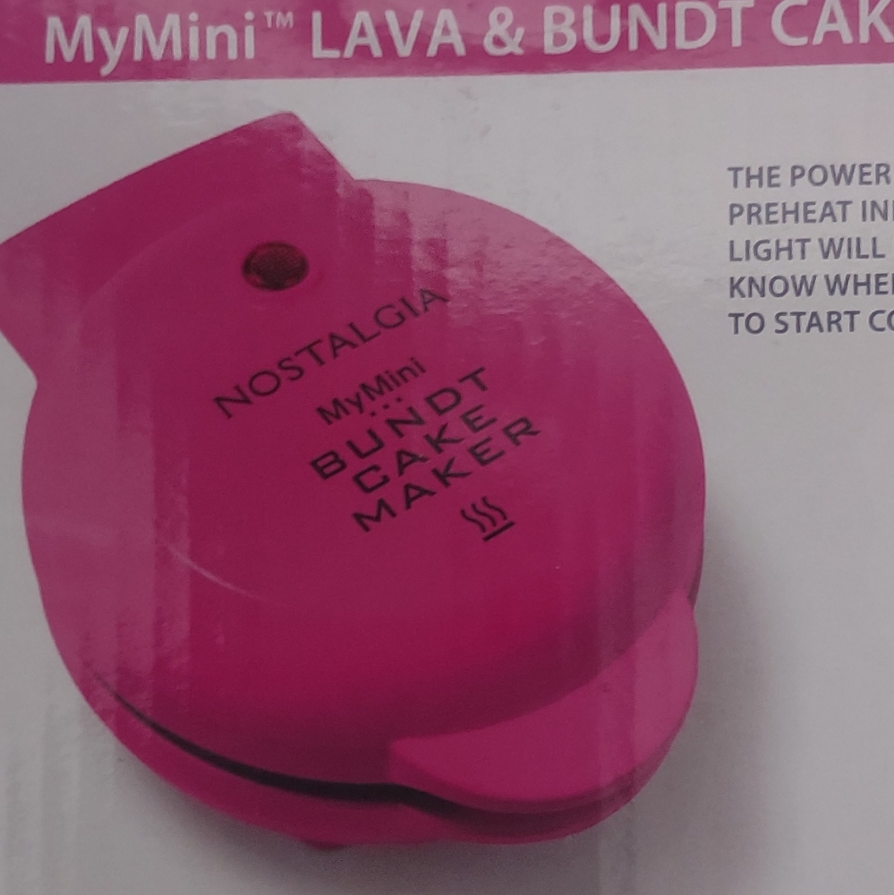 Nostalgia Mymini Lava & Bundt Cake